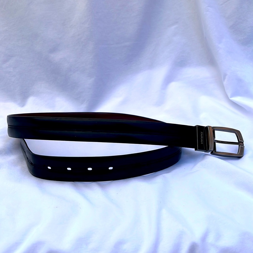 ‼️LAST CHANCE- Farah Bonded Leather Reversible Belt. Size 38